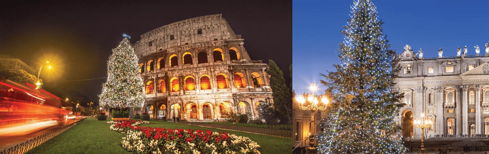 Natale a Roma con noleggio auto super conveniente